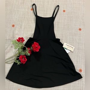 Womens Rewind Size XS Black Spaghetti Strap Dress New With Tags